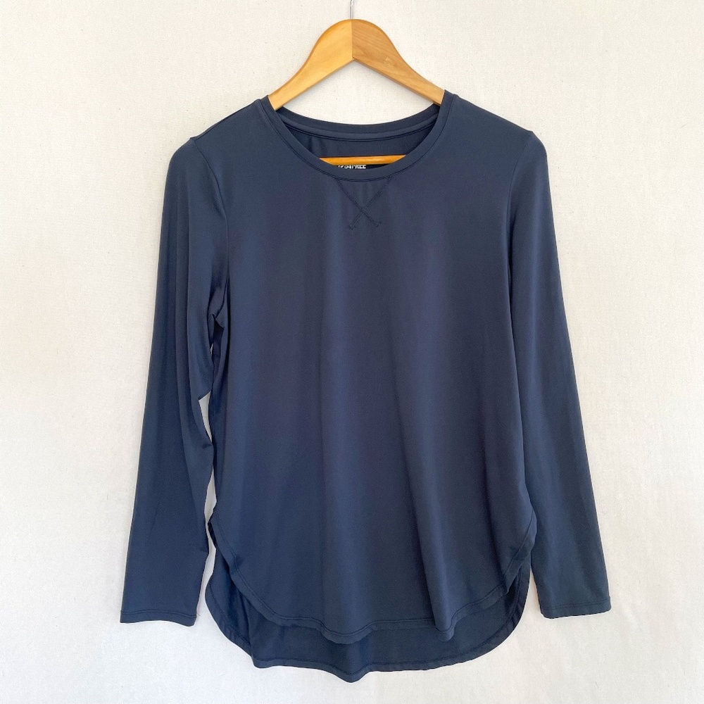G4FREE Women's Large Hiking Golf Long Sleeve Base Layer Blue
